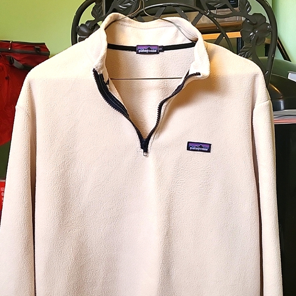 Mens patagonia pullover 1/4 zip